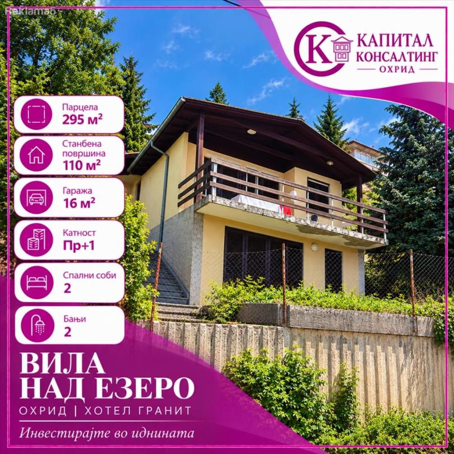 ***Капитал***Вила над езеро - хотел Гранит