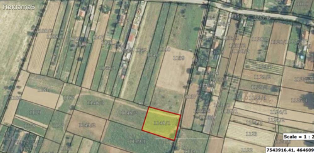 Градежна парцела за домување А1 во Д. Лисиче (Бабајлија)