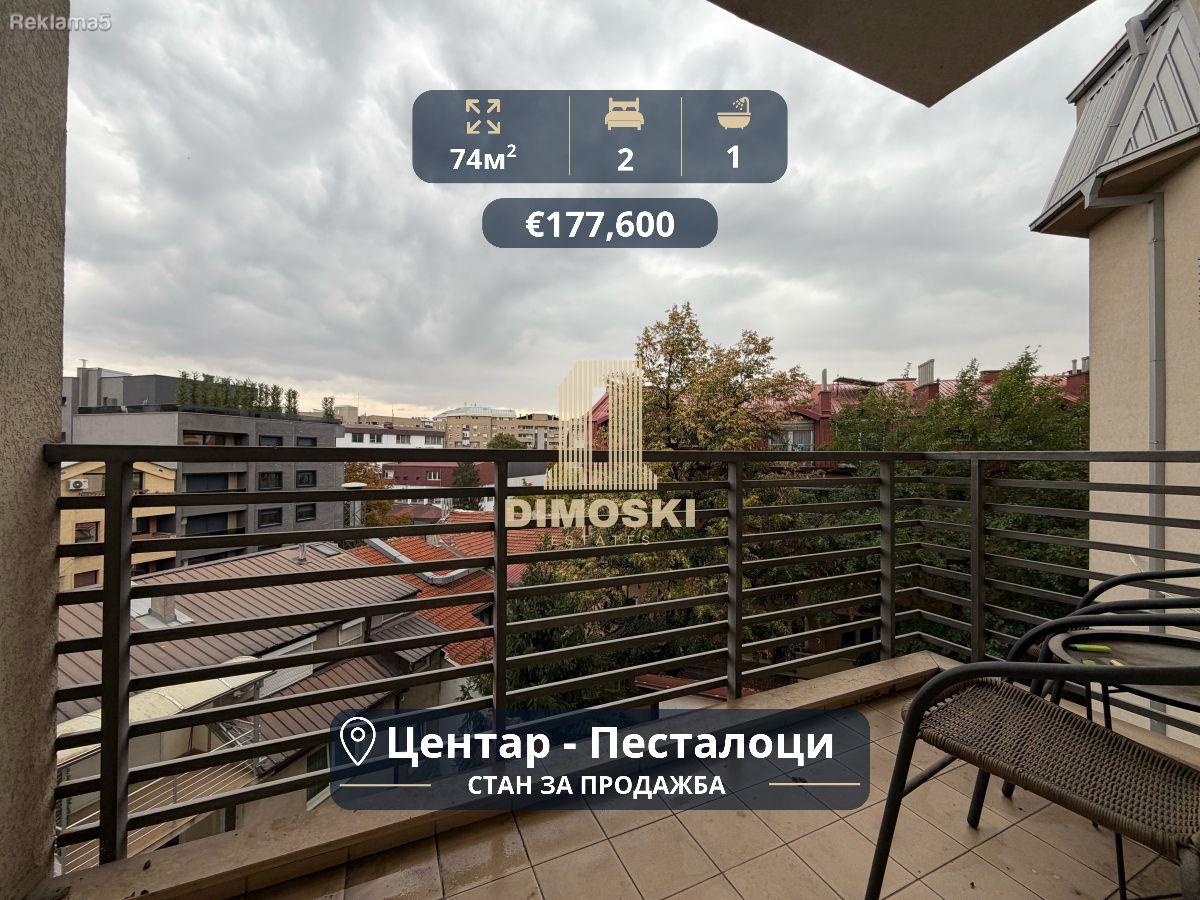 CENTER – PESTALOCI | THREE-ROOM APARTMENT – 74m²