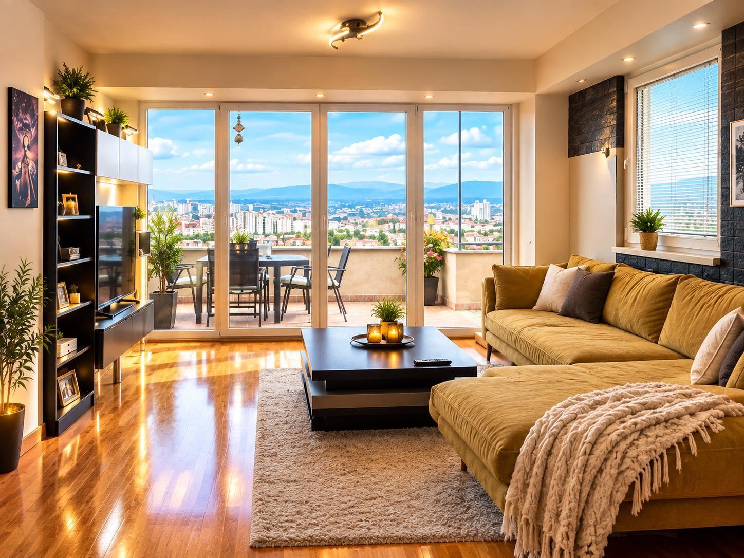 SPACIOUS APARTMENT FOR SALE IN PRZINO - VODNO TEFERICH